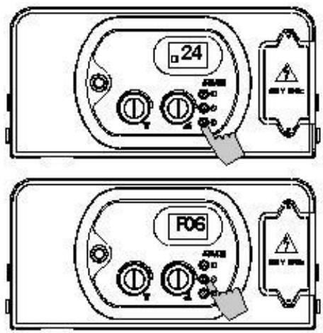 DEVILLE DMV 24 - 3) Mettre la valeur du paramètre P05 à 00 (voir page 31) - 1