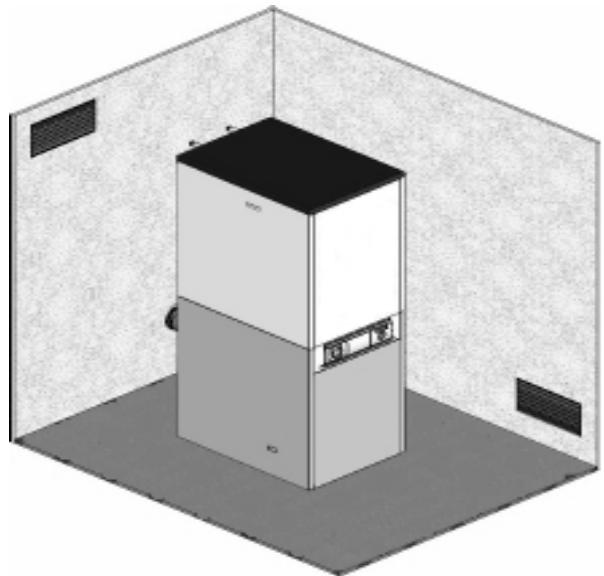 DEVILLE EXCELLIA FIOUL 25V - Instructions de montage de la ventouse - 2