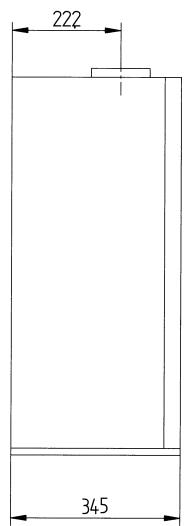 DEVILLE VNI 28 - DIMENSIONS DE LA CHAUDÈRE - 2