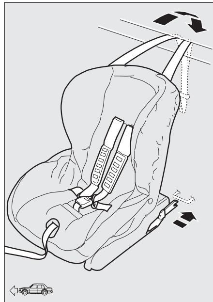 FIAT BRAVO 2007 - PREDISPOSITION AU MONTAGE DU SIEGE ENFANT ISOFIX - 1