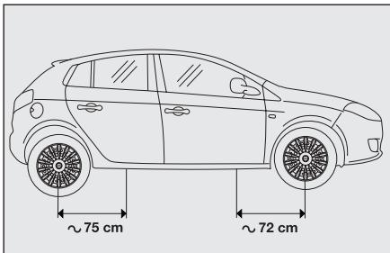 FIAT BRAVO 2007 - SOULEVEMENT DE LA VOITURE - 1