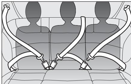 FIAT BRAVO 2007 - UTILISATION DES CEINTURES DE SECURITE - 2