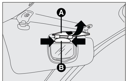 FIAT BRAVO 2007 - PLAFONNIER BOITE A GANTS - 1