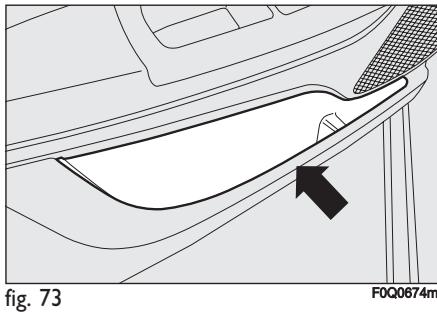 FIAT BRAVO 2007 - CENDRIER (lorsqu'il est prévu) - 3