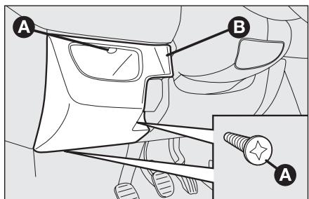 FIAT BRAVO 2007 - ACCES AUX FUSIBLES - 1