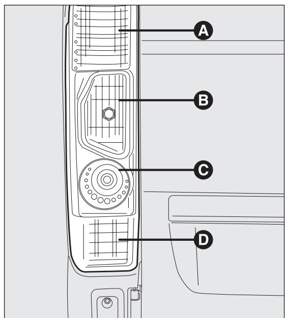 FIAT DUCATO CHASSIS DOUBLE CABINE 2010 - GROUPES OPTIQUES ARRIÈRE - 1