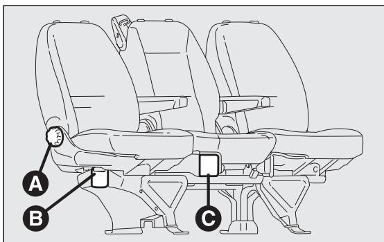 FIAT DUCATO CHASSIS DOUBLE CABINE 2010 - Accès aux sièges de la deuxième rangée fig. 39 - 3