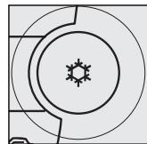 FIAT DUCATO CHASSIS DOUBLE CABINE 2010 - Bouton enclenchement/désactivation du recyclage d'air (G) - 1
