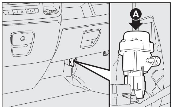 FIAT DUCATO CHASSIS DOUBLE CABINE 2010 - Réactivation de l'interrupteur de coupure de carburant fig. 92 - 1