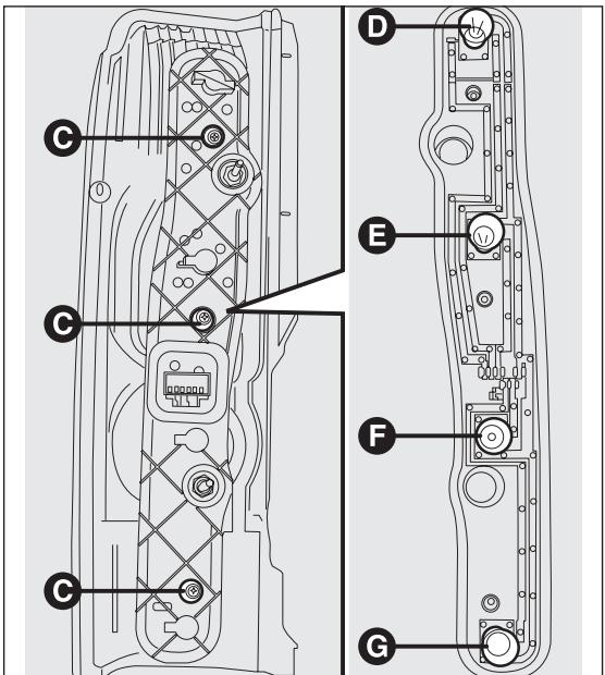 FIAT DUCATO CHASSIS DOUBLE CABINE 2010 - GROUPES OPTIQUES ARRIÈRE - 3