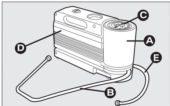 FIAT DUCATO CHASSIS DOUBLE CABINE 2010 - KIT DE RÉPARATION RAPIDE DES PNEUS FIX&amp;GO automatic - 1