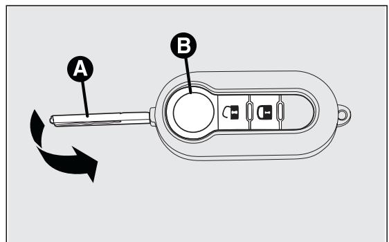 FIAT DUCATO CHASSIS DOUBLE CABINE 2010 - Déverrouillage des portes de l'extérieur - 1