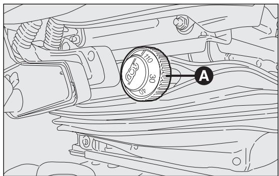 FIAT DUCATO CHASSIS DOUBLE CABINE 2010 - Réglage du poids sur l'amortisseur - 1