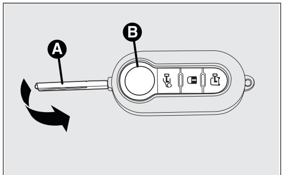 FIAT DUCATO CHASSIS DOUBLE CABINE 2010 - CLÉ AVEC TÉLÉCOMMANDE fig. 4-5 - 1