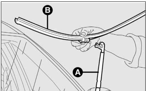 FIAT DUCATO CHASSIS DOUBLE CABINE 2010 - Vitre avant (lave-vitre) fig. 235 - 1