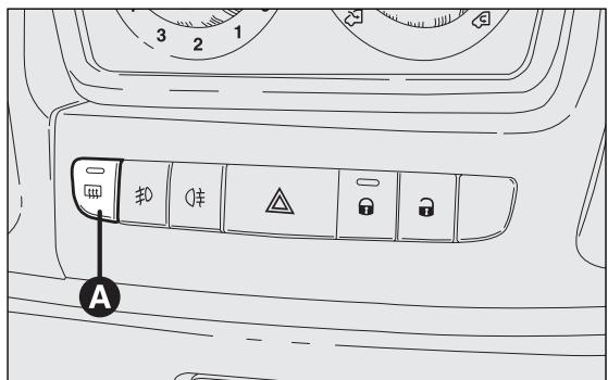 FIAT DUCATO CHASSIS DOUBLE CABINE 2010 - DéSEMBUAGE/DEGIVRAGE DE LA LUNETTE DÉGIVRANTE ET DES RÉTROVISEURS EXTERIEURS fig. 58 - 1