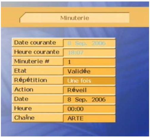 CGV PREMIO PLP - Sous-menu 'minuterie - 3