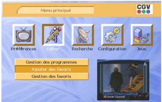 CGV PREMIO PLP - Sous-menu 'ajouter des favors - 1