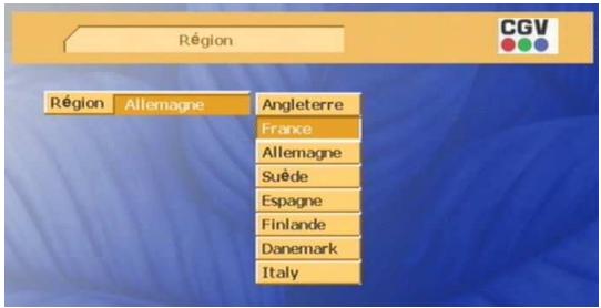 CGV PREMIO PLP - Sous-menu 'région - 1