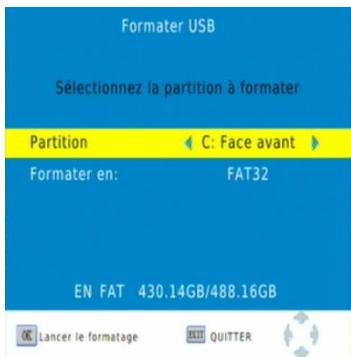 CGV PREMIO HD-W3 70023 - Formater le disque dur/clé USB - 1