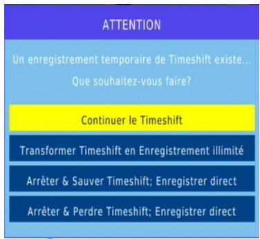 CGV PREMIO HD-W3 70023 - Transformer timeshift en enregistrement illimité : - 1