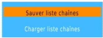 CGV PREMIO HD-W3 70023 - USB liste des chaines. - 1