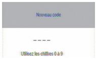 CGV PREMIO SAT HD-W2 - Choix d'un code parental (ou code PIN) - 1