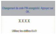 CGV PREMIO SAT HD-W2 - Choix d'un code parental (ou code PIN) - 3