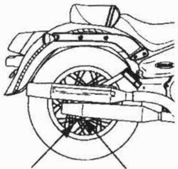 DAELIM DAYSTAR VL125 - "DEMONTAGE DE LA ROUE ARRIERE" - 1