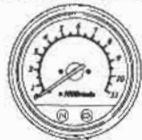 DAELIM DAYSTAR VL125 - COMPTE TOURS - 1