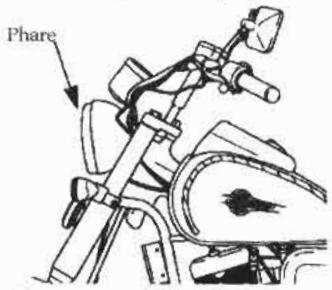 DAELIM DAYSTAR VL125 - "AMPOULES AVANT" - 1