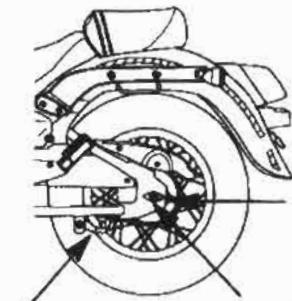 DAELIM DAYSTAR VL125 - Couple de serrage de I'ecrou de I'axe arriere: 6,0 a 8,0 m.kg - 1