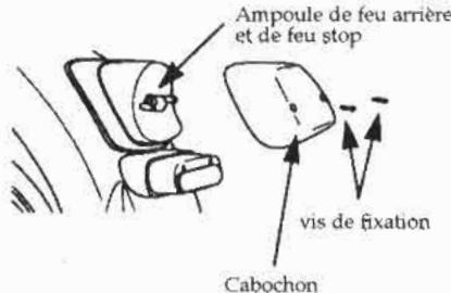 DAELIM DAYSTAR VL125L - "AMPOULE DE FEU ARRIERE ET FEU STOP" - 1