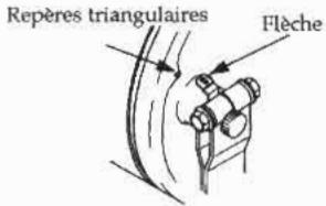 DAELIM DAYSTAR VL125L - "CONTROLE DES GARNITURES DE FREIN ARRIERE" - 1