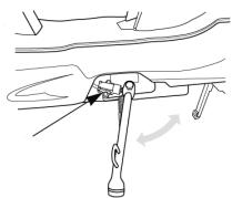 DAELIM 125 S2 - CONTROLE BEQUILLE LATERALE - 1