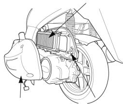 DAELIM 125 S2 - FILTRE A AIR - 1