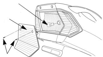 DAELIM 125 S2 - AMPOULE DE FEU ARRIERE STOP - 1