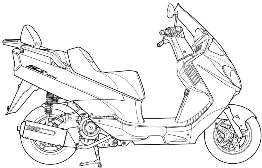 DAELIM 125 S2 - ENTRETIEN - 1