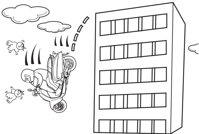 DAELIM BESBI 125 - IMPACT EN CAS DE COLLISION - 1