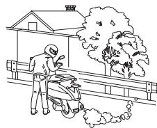 DAELIM BESBI 125 - FONCTIONNEMENT - 2