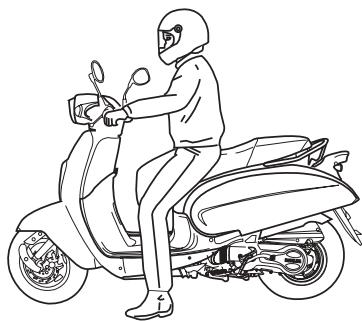 DAELIM BESBI 125 - ATTENTION - 1