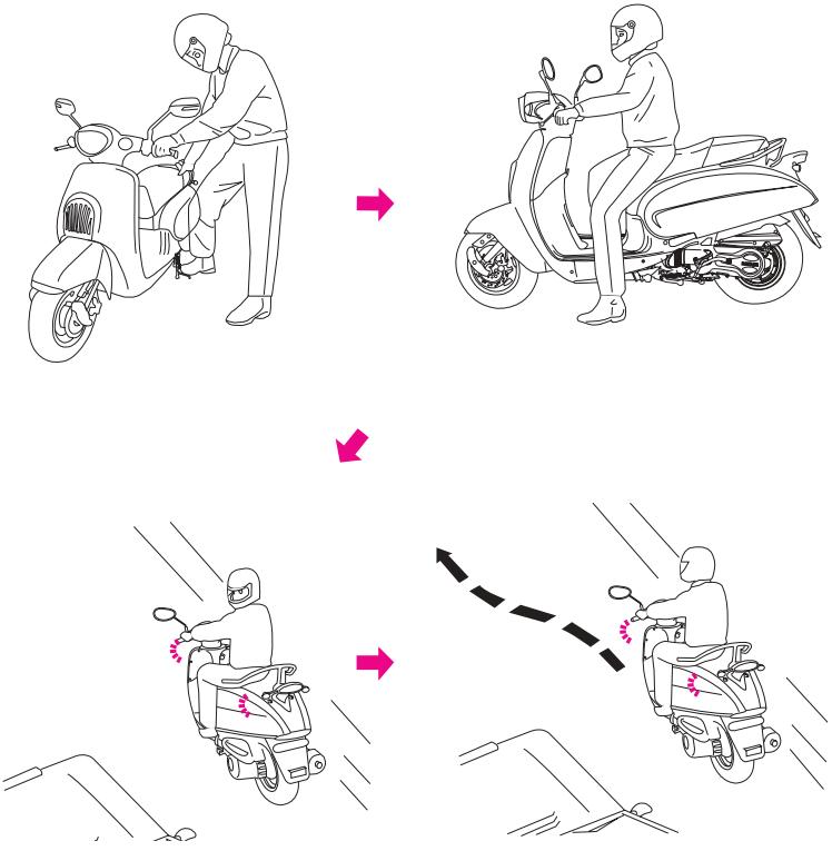 DAELIM BESBI 125 - ATTENTION - 1