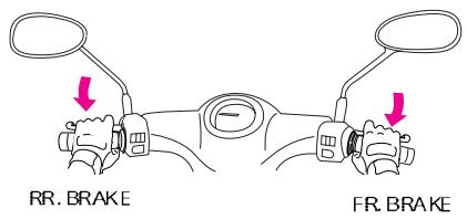 DAELIM BESBI 125 - ARRÉT - 1