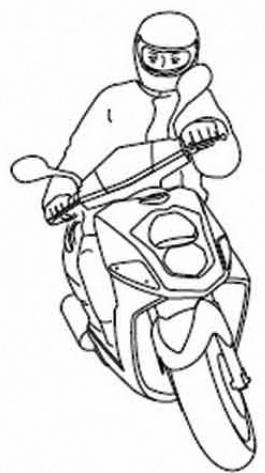 DAELIM S1 125 - A L'EXTÉRIEUR - 1