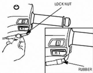 DAELIM S1 125 - PARTIE EN CAOUTCHOUC DU CABLE - 2