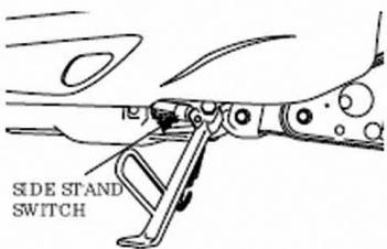 DAELIM S1 125 - VÉRIFICATION DE LA BÉQUILLE LATERALE - 1