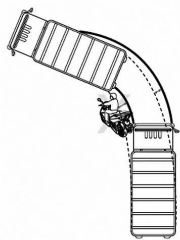 DAELIM S1 125 - PRECAUTION LORS D'UN VIRAGE - 2