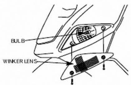 DAELIM S1 125 - AMPOULE DU CLIGNOTANT AVANT - 1