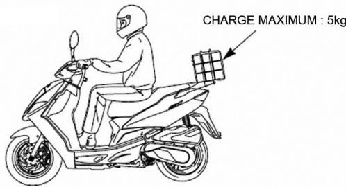 DAELIM S1 125 - FREIN ARRIÈRE - 1