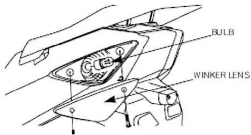 DAELIM S1 125 - AMPOULE DU CLIGNOTANT ARRIÈRE - 1